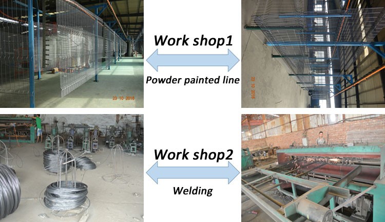 Anti Climb Security Fence / ClearVu Security Fence For House Garden Prison Airport