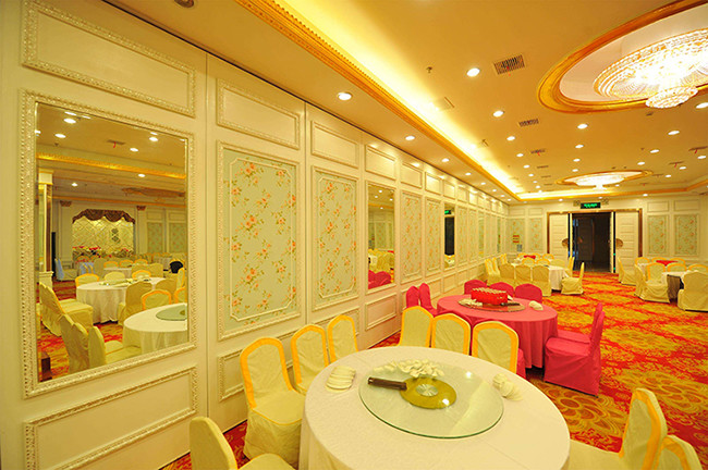 Customized Movable Modular Partition Wall Panel 95mm Thick