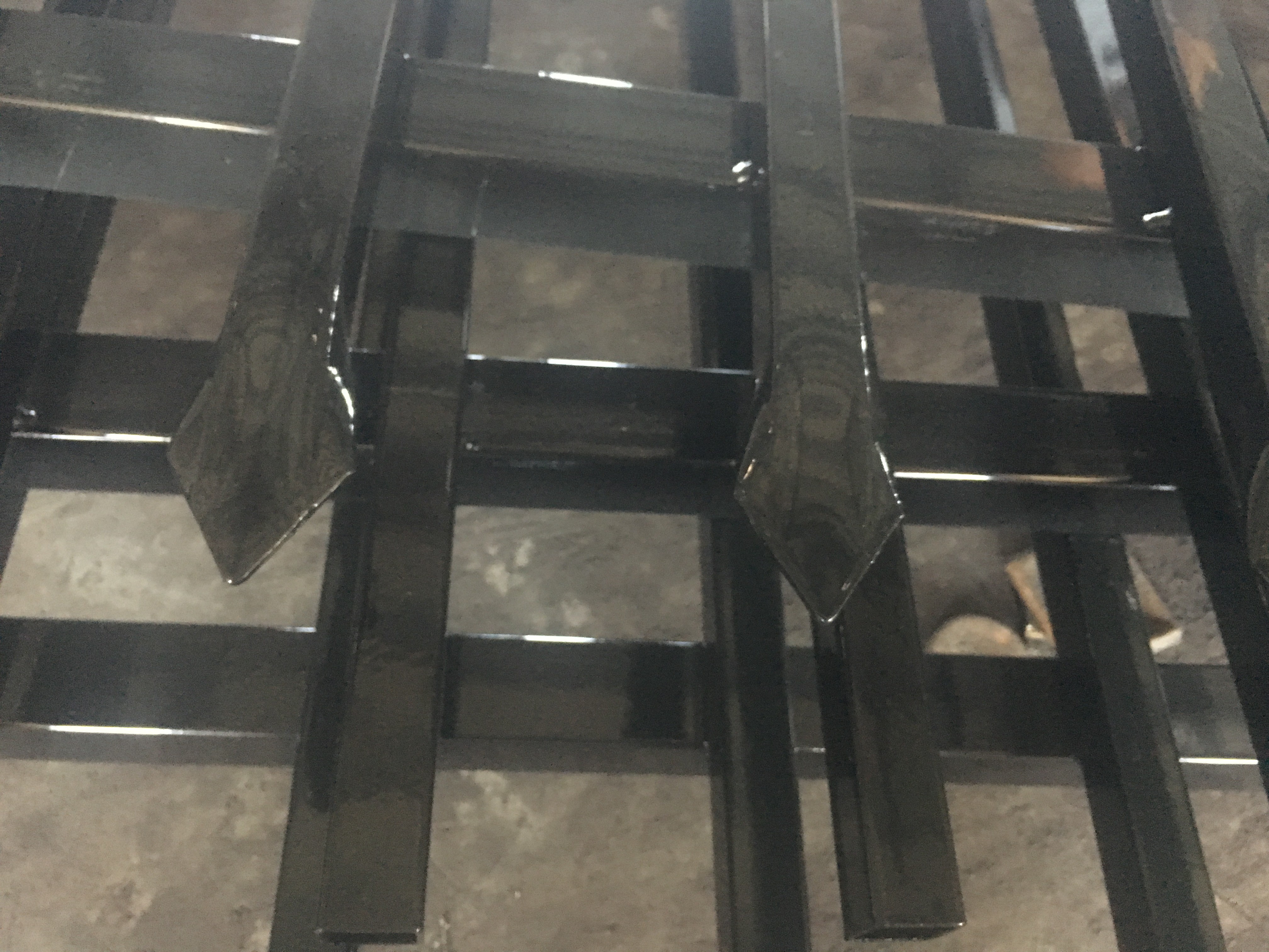 High-Security Steel Tubular Fencing Garrison, Steel Fencing Panels Tubular 2.1M*2.45M rails 45mm*45mm *1.8mm thick
