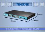 24-Port Gigabit Un-Management PoE Switch 802.3at Af 48V Standard +2* Gigabit SFP