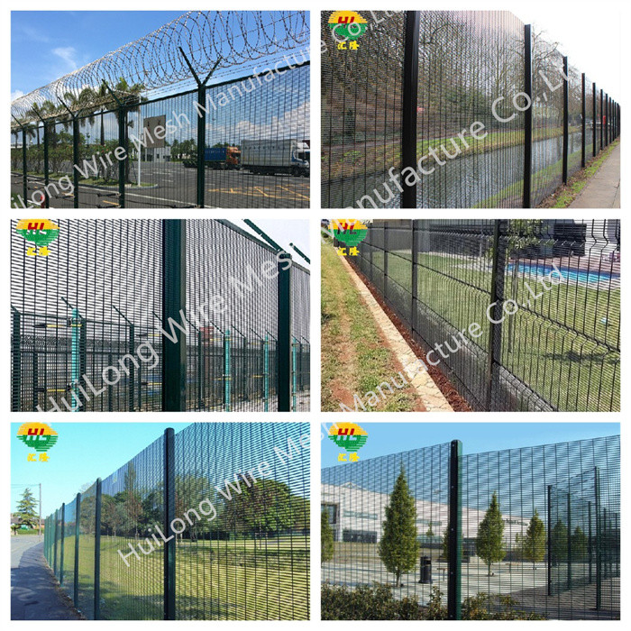 2.3m Height 2.5m Length 358 High Security Fence For Private Property