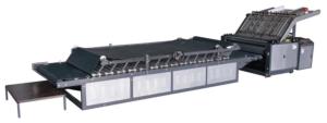 China Manual Feeding Flute Laminator Machine 7kw 8800x2500x1700mm BZJ-1600Q2 wholesale