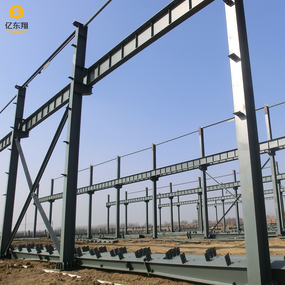 Custom Prefabricated Modern Prefab Metal Buildings Large Span Steel Structure Workshop
