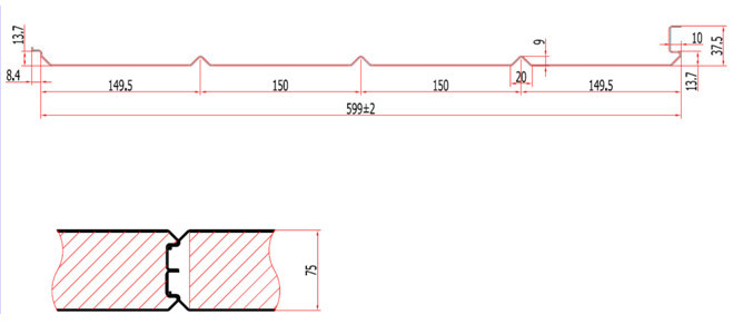 High Precision Stud And Track Roll Forming Machine With Presser Punching