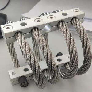 China 4 Loops Shock Absorber Steel Aluminum Wire Rope Isolator wholesale