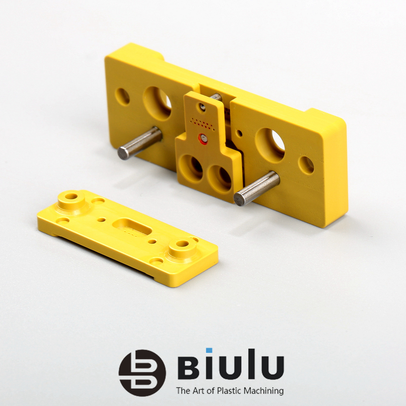 Micro Machining Customized PU Parts PTFE / Peek CNC Plastic Machining