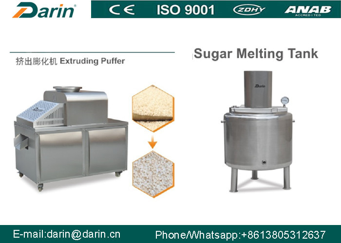 Cereal Bar Forming Machine For Different Shapes Bars , ISO9001 Certificated