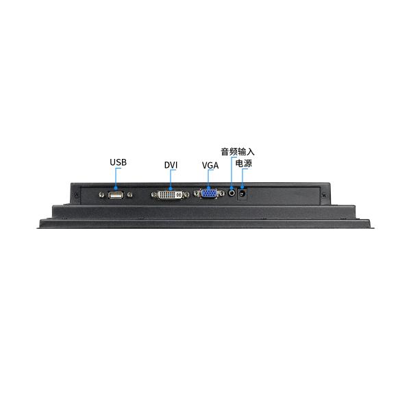 12 Inch RS232 35W 1000cd/M2 1024x768 Rugged Touch Monitor