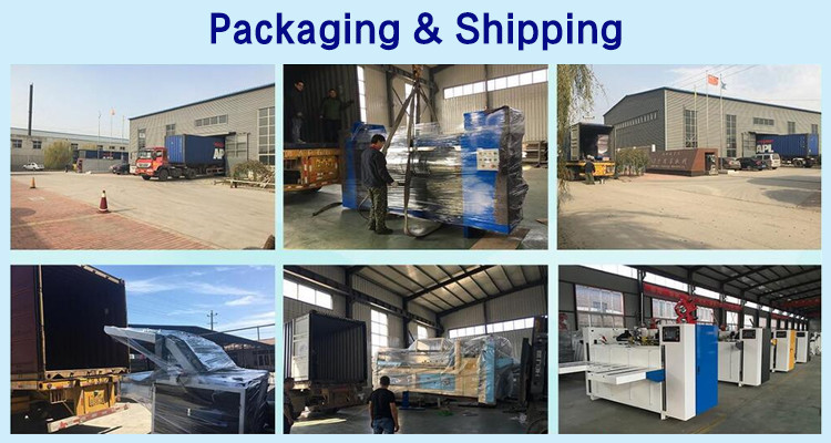 220pcs/Min Automatic Folder Gluer Stitcher Machine 7000kgs PLC Control