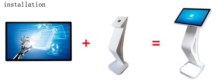 32 Inch Infrared Touch Screen Query Machine LCD Self Service Kiosk