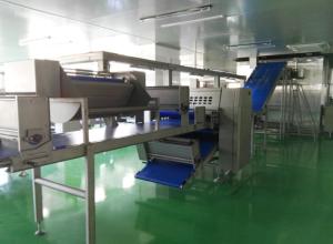 China Industrial Automatic Lamination Machine For 1500 Kg Dough Capacity Filled Corissant wholesale