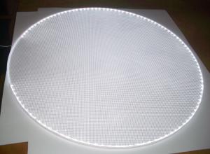 China 3D Engraving Cutting Round 8mm LED Light Guide Plate wholesale