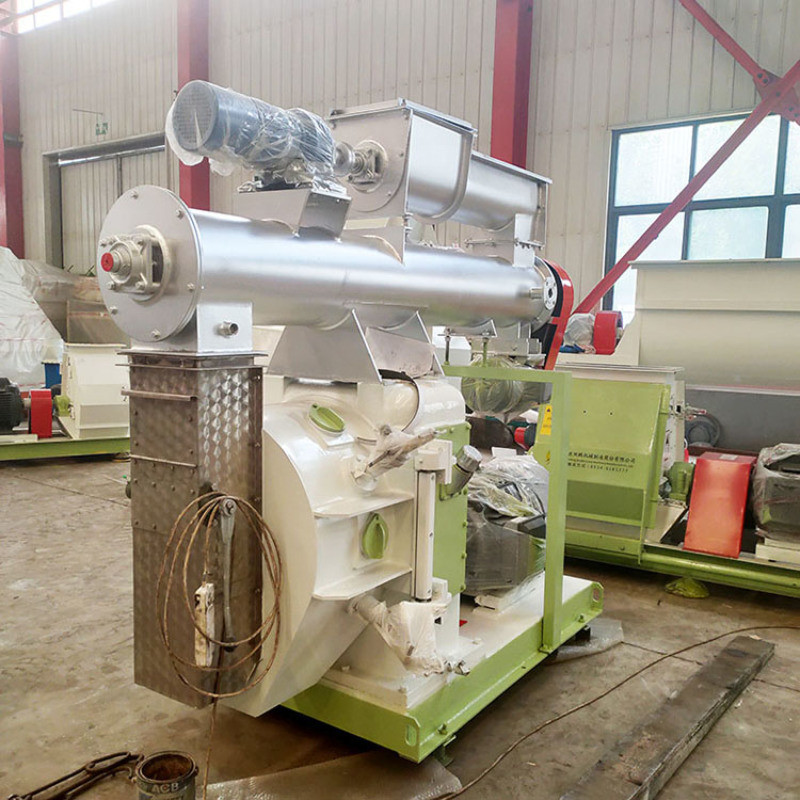 Animal Poultry Feed Pellet Production Line 6mm Processing Plant