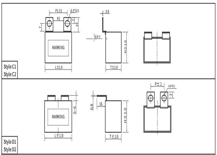 GDHY 0.47UF 1200VDC IGBT Snubber Capacitor
