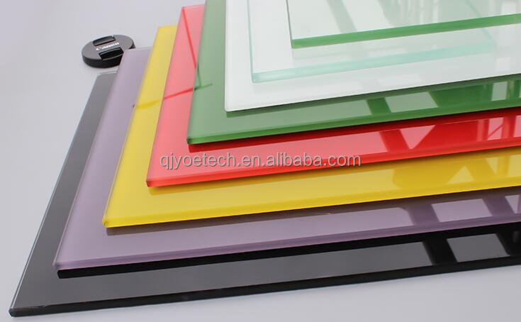 Double Coated Back Painted Lacquered Glass for Kitchen Interior Decoration