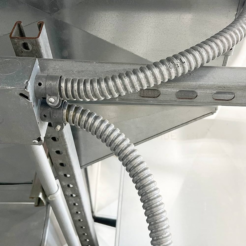 3/4&quot; Galvanized Metal Flexible Conduit Steel Corrugated Tube Flexible Metal Galvanized Conduit