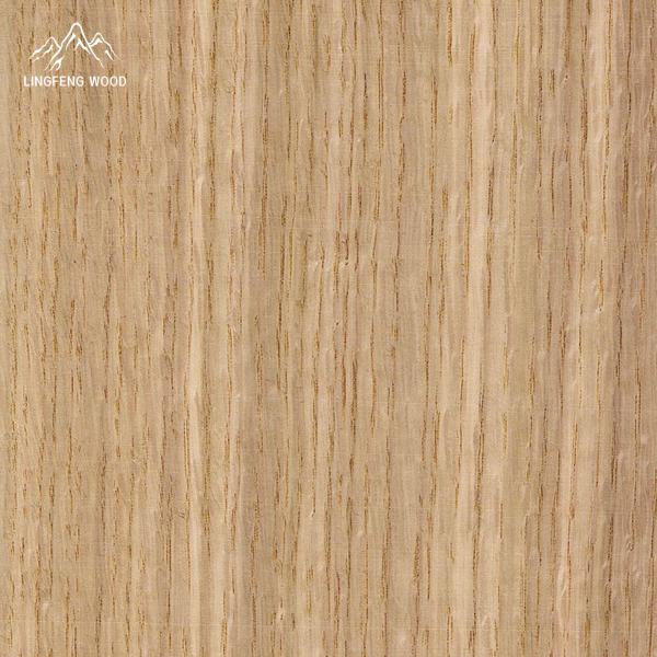 Quality American White Oak Veneer Quarter Cut 0.45mm for sale