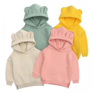 China Boys Girl Fleece Hoodie Sweatshirt Custom Printing Baby Boys Kids Pull Over Hoodies wholesale