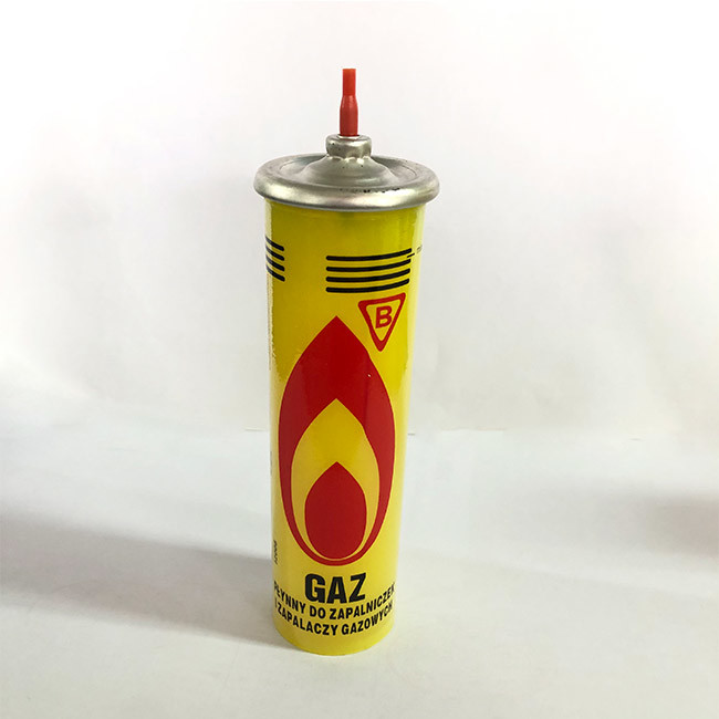 Outdoor Hiking Butane Gas Lighter Refill For Portable Torches Eco Friendly