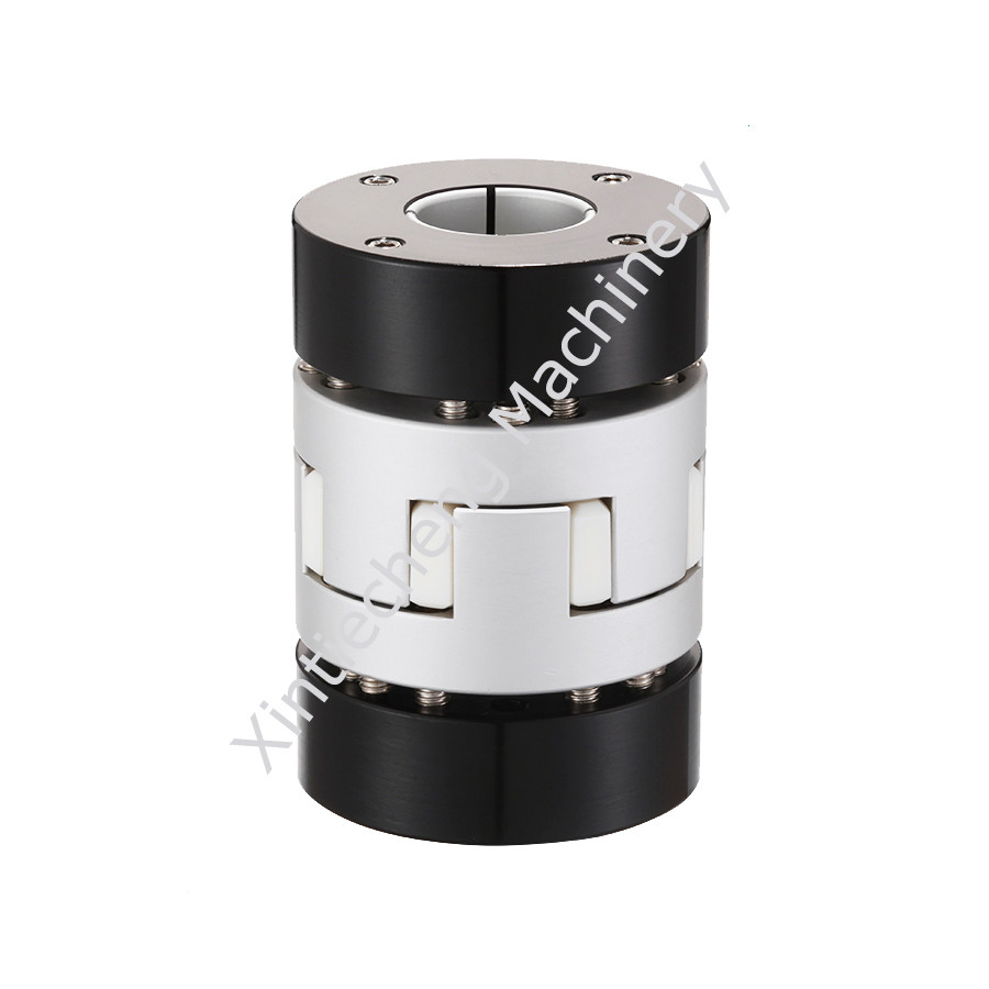 Jaw Type Flexible Shaft Coupling SS Screw Positioning Couplings Machined Metal Parts