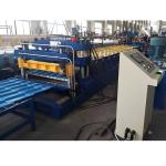 Mexico Popular Zincalum Color Coated Q Step Tile Making Machine Glazed Tile Roof