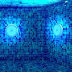 RGB Underwater Surface Mounted Swimming Pool Lights AC 12V