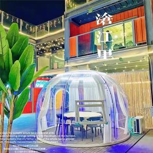 China Sound Insulation Transparent Dome Tent 360 Degrees Bubble House Hotel wholesale