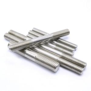 China A15081000ux0463 M6x100mm Stainless Steel Double End Threaded Stud Screw Bolt wholesale