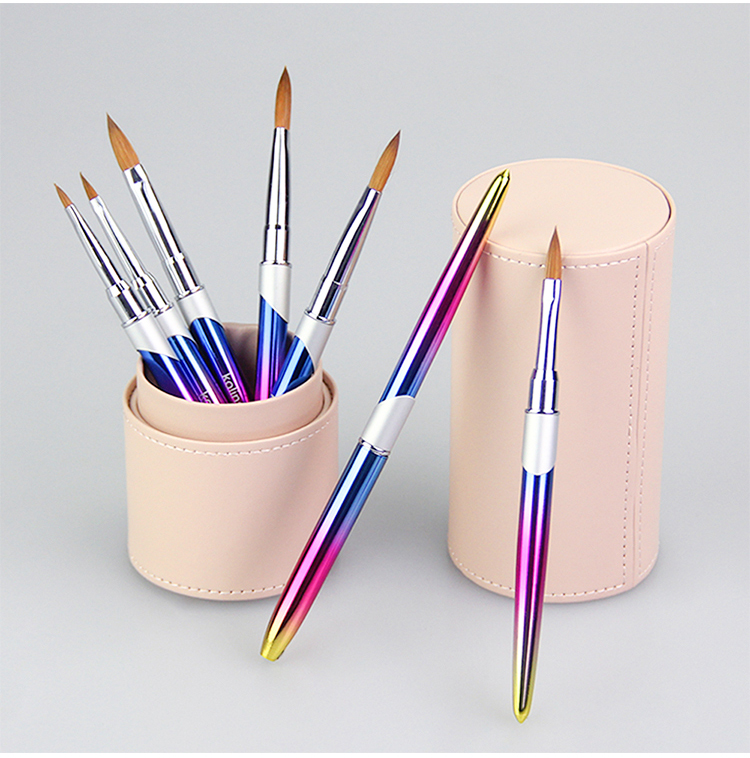 Personal Beauty Pure Kolinsky Acrylic Nail Brush Pure Size 18 Nail Art Brush
