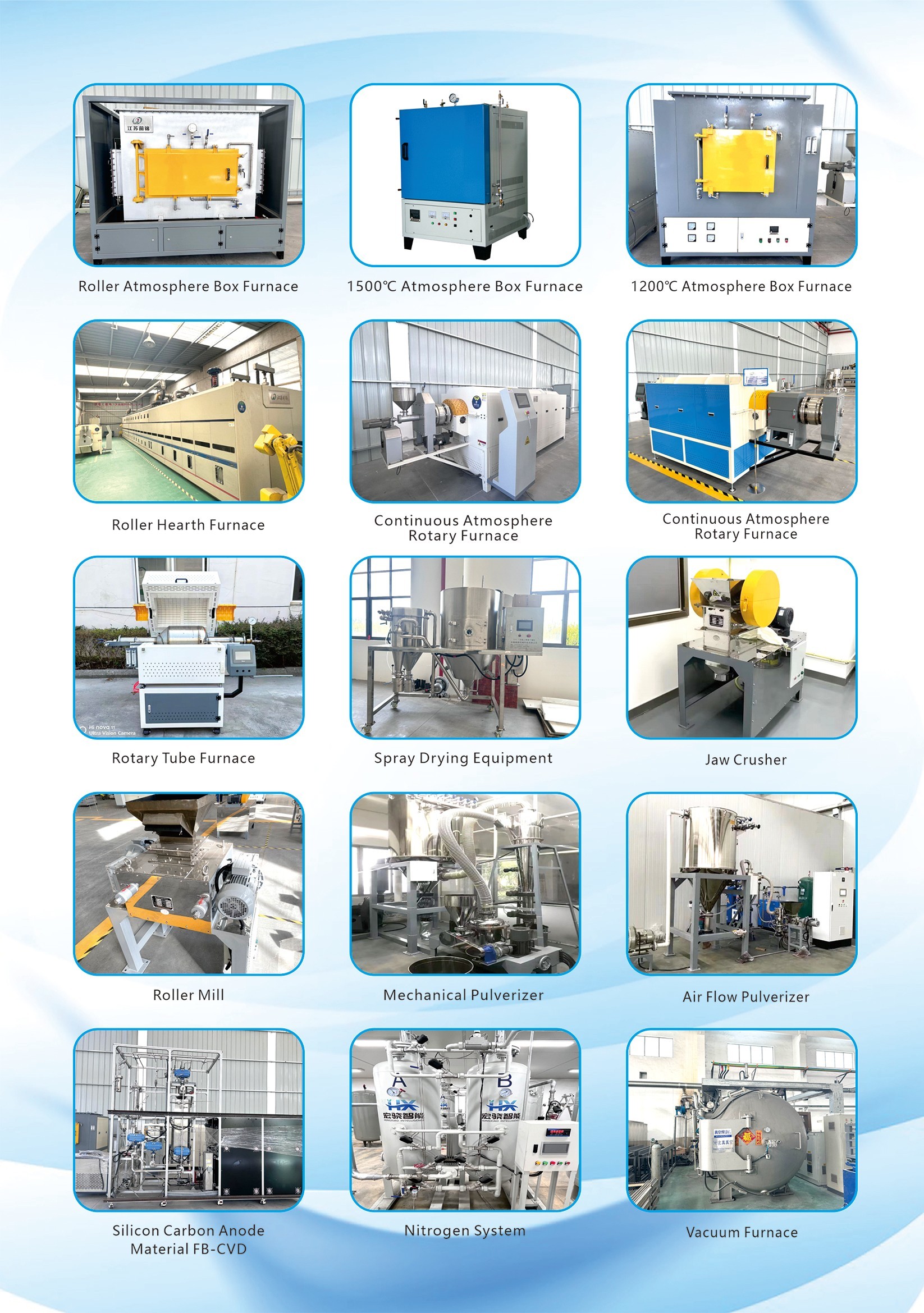 Lithium Iron Phosphate LIP RHK Roller Hearth Carbonization Furnace Polit Automatic Production Line