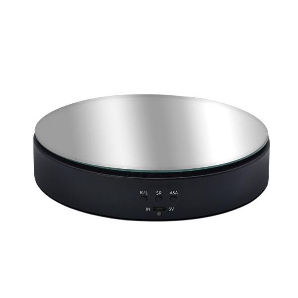 Rotating Display Stand Motorized Turntable Shop 360 Degree Revolving Platform Rechargeable