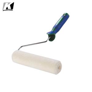 China Ultralight 9 Inch Mohair Fabric Paint Roller With Plastic Handle wholesale