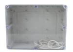 263*182*125mm ABS Watertight Clear Lid Enclosures