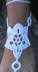 Crochet, Barefoot, Sandals, Nude, shoes, Foot, Jewelry, Beach, Wedding, Sexy,