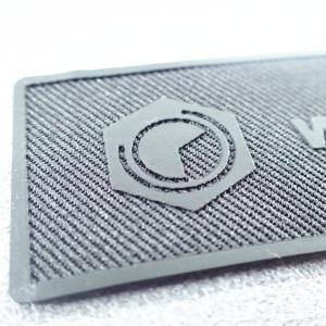 China 3D Effect ODM Printed Clothing Labels High Density Printing Silicone wholesale