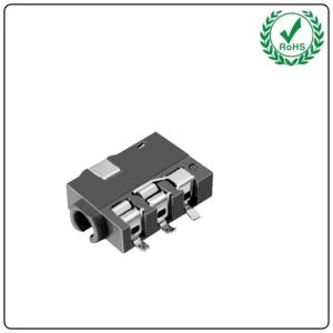 China 2.5mm Headphone Earphone Jack 4pin SMT Socket Connector wholesale