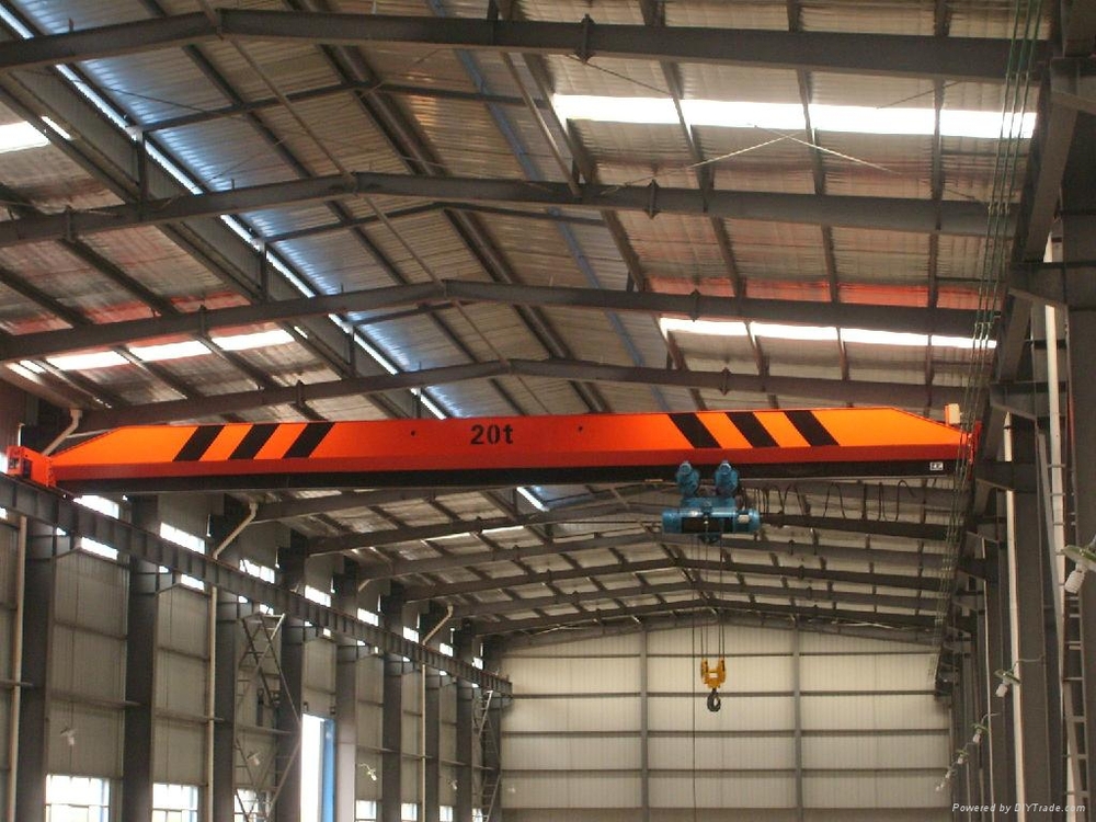Warehouse Workshop Plant 10t Single Girder Overhead Crane, Crane Manufacturing Expert Prod