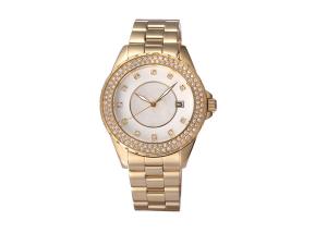 China Stainless Steel Case Ladies Waterproof Watches Times , Diamond Quartz Watch wholesale