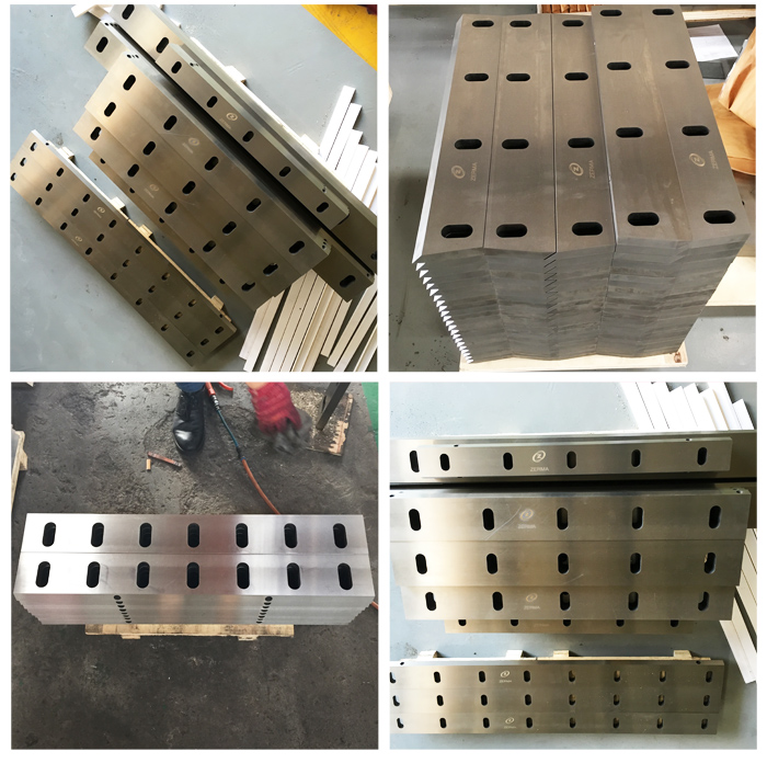 T10 HSS Crusher Blade , HRC56 Plastic Cutting Knives