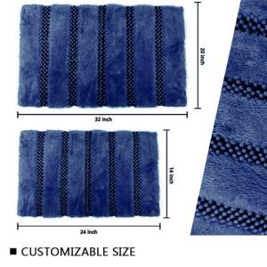 China Tufting Microfiber Chenille Bath Mat wholesale