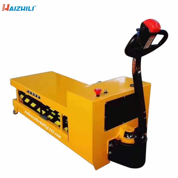 Battery Operated Portable 500KG Full Electric Scissor Lift Table Trolly