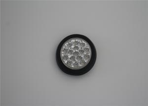 China 12V/24V 4inch round truck LED rear light, stop/amber combination lamp wholesale