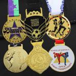 3D Custom Medals Metal Sports Medal 5-30cm with Lanyard Ribbon