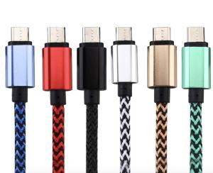 China Factory hot selling rope type-C usb cable usb 3.0 fast speed wholesale