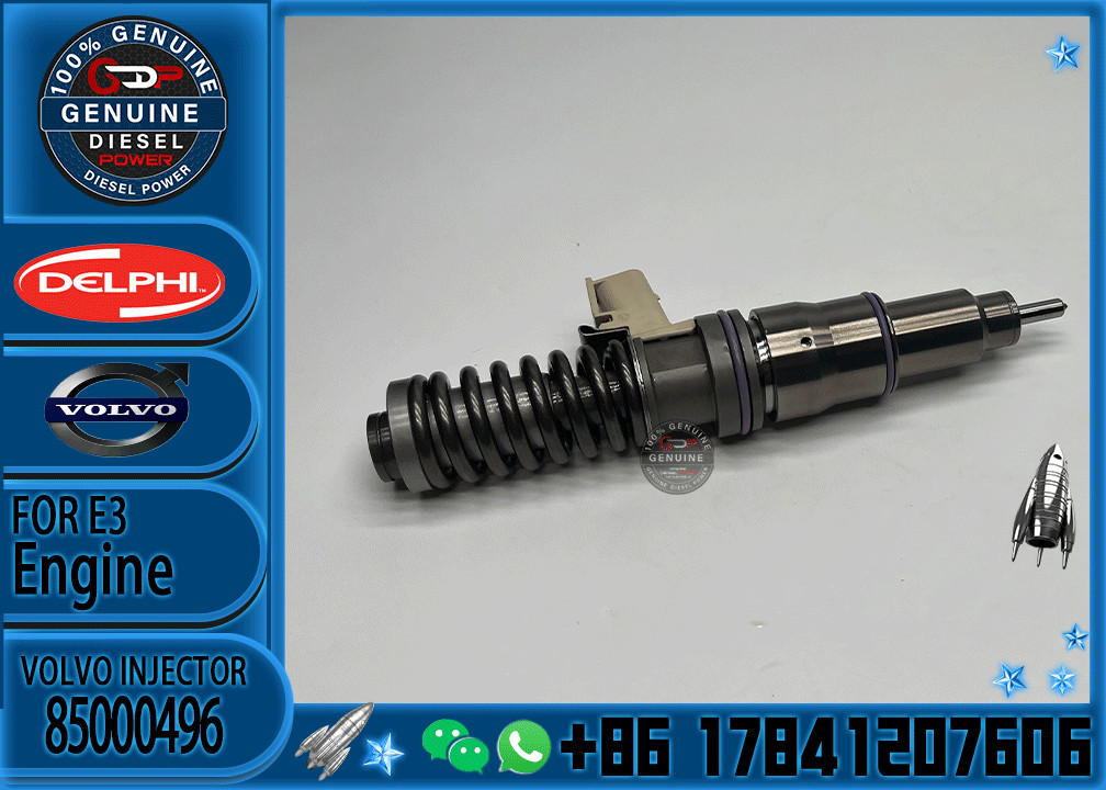 Diesel Fuel Injector 20714369 BEBE4D06001 20584345 85000497 7420972225 20972225 BEBE5D32001 85000496 E3.18 for VOL