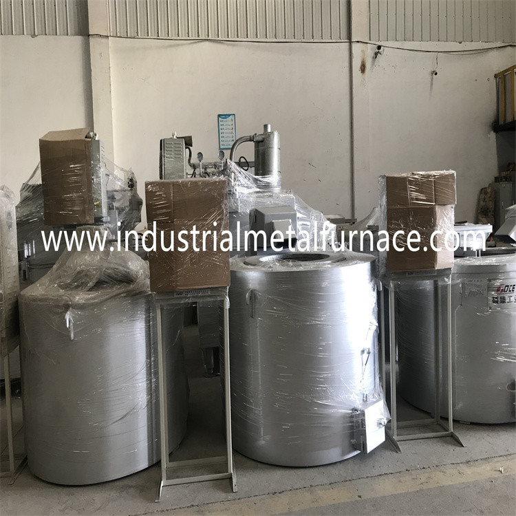 10KG Tilting Type Steel Melting Furnace Induction Heater Melting Metal 35KW