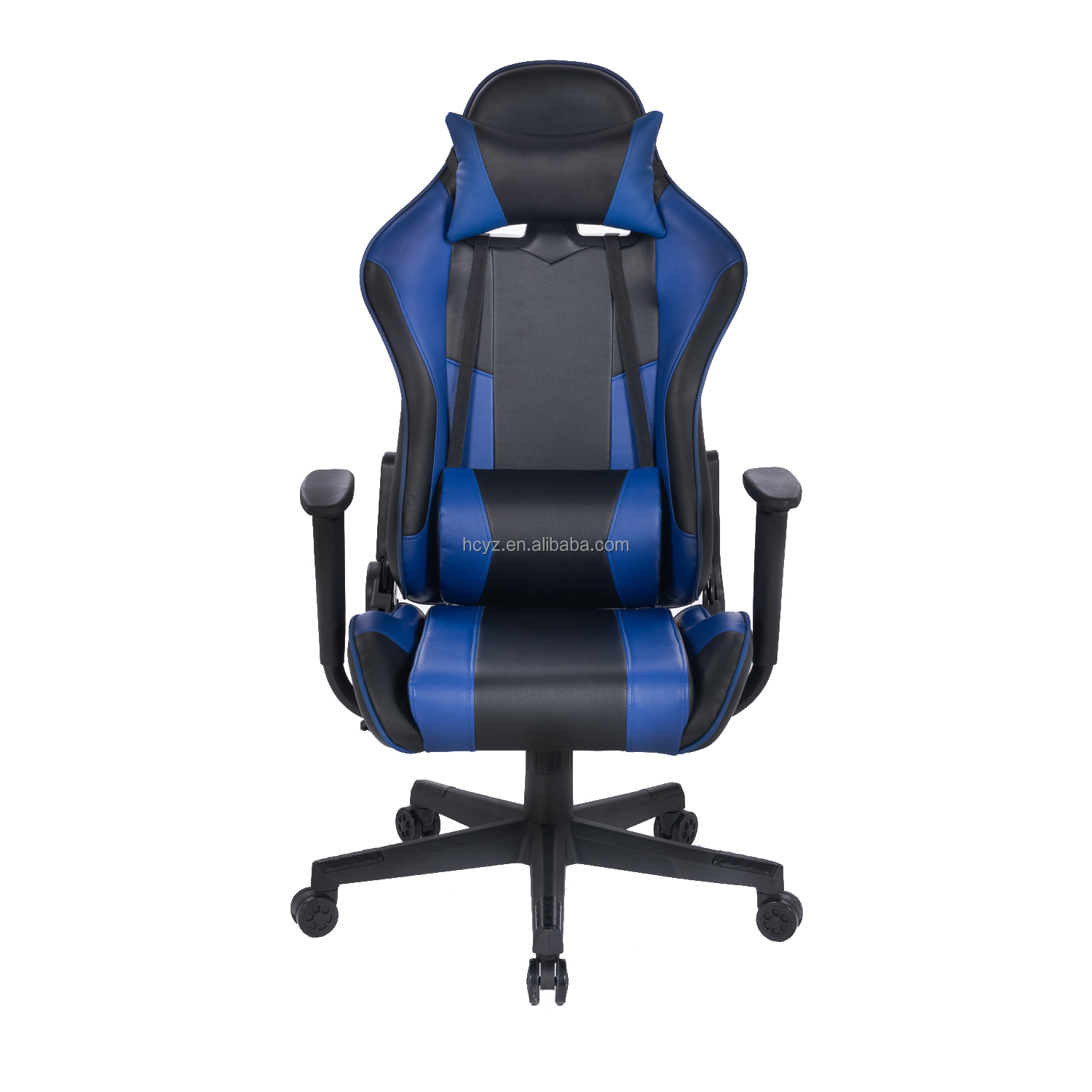Direct E-Sports Worker PVC Leather Racing Gamer Gaming Chair with Adjustable Height