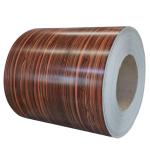 Wooden steel double side painting / 3D oak ppgi 0.45x1250mm
