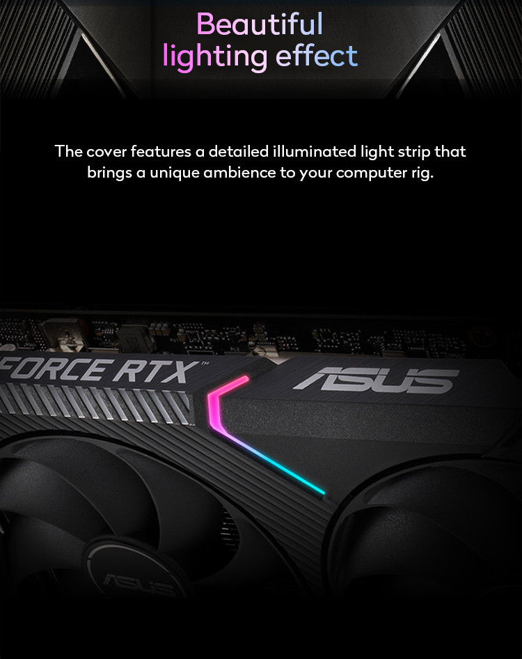 Professional Computer Graphics Card ASUS GeForce RTX 3050 O8G Gaming Game Design