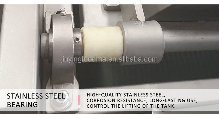 Jiuying 250L Single tank fruit and vegetable cleaning machine with full 304 stainless steel body